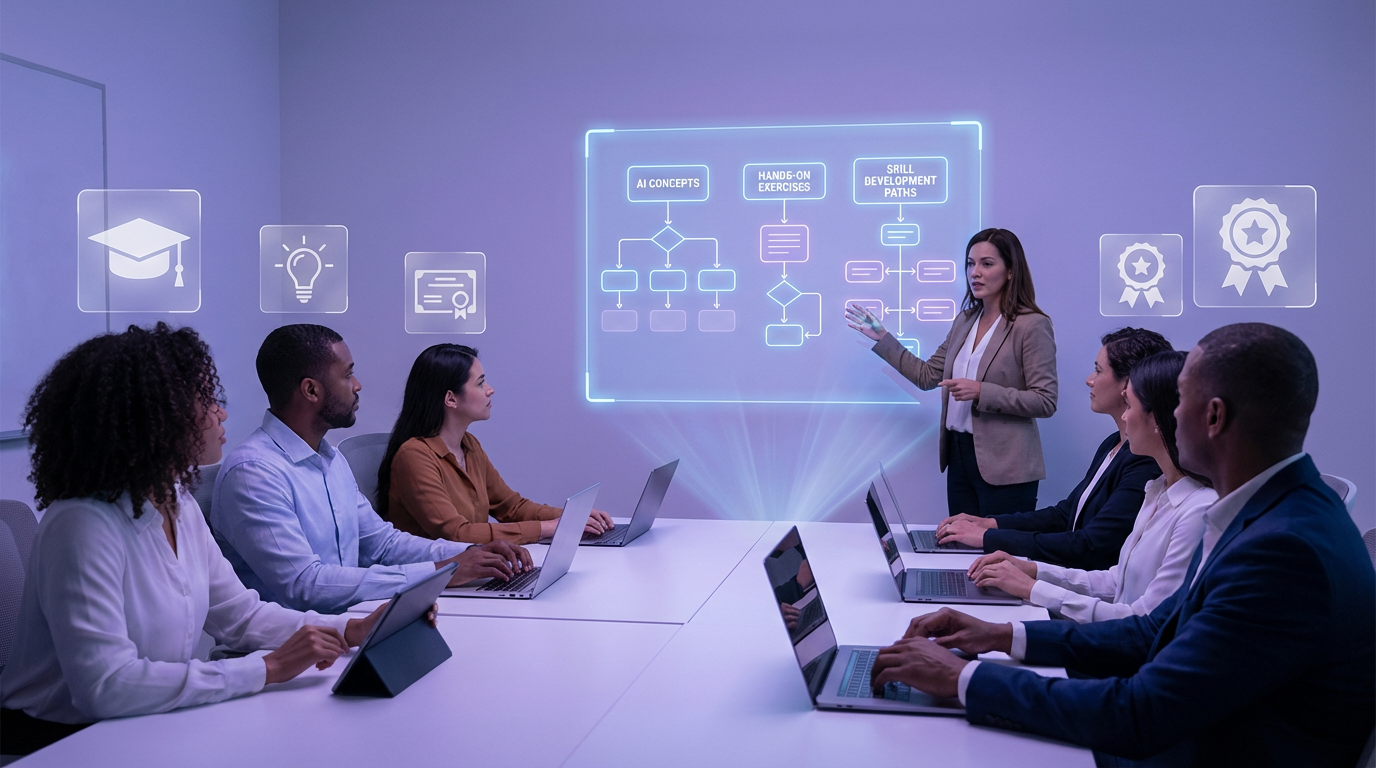 Capacitación de Equipos: Clave para la Adopción Exitosa de IA