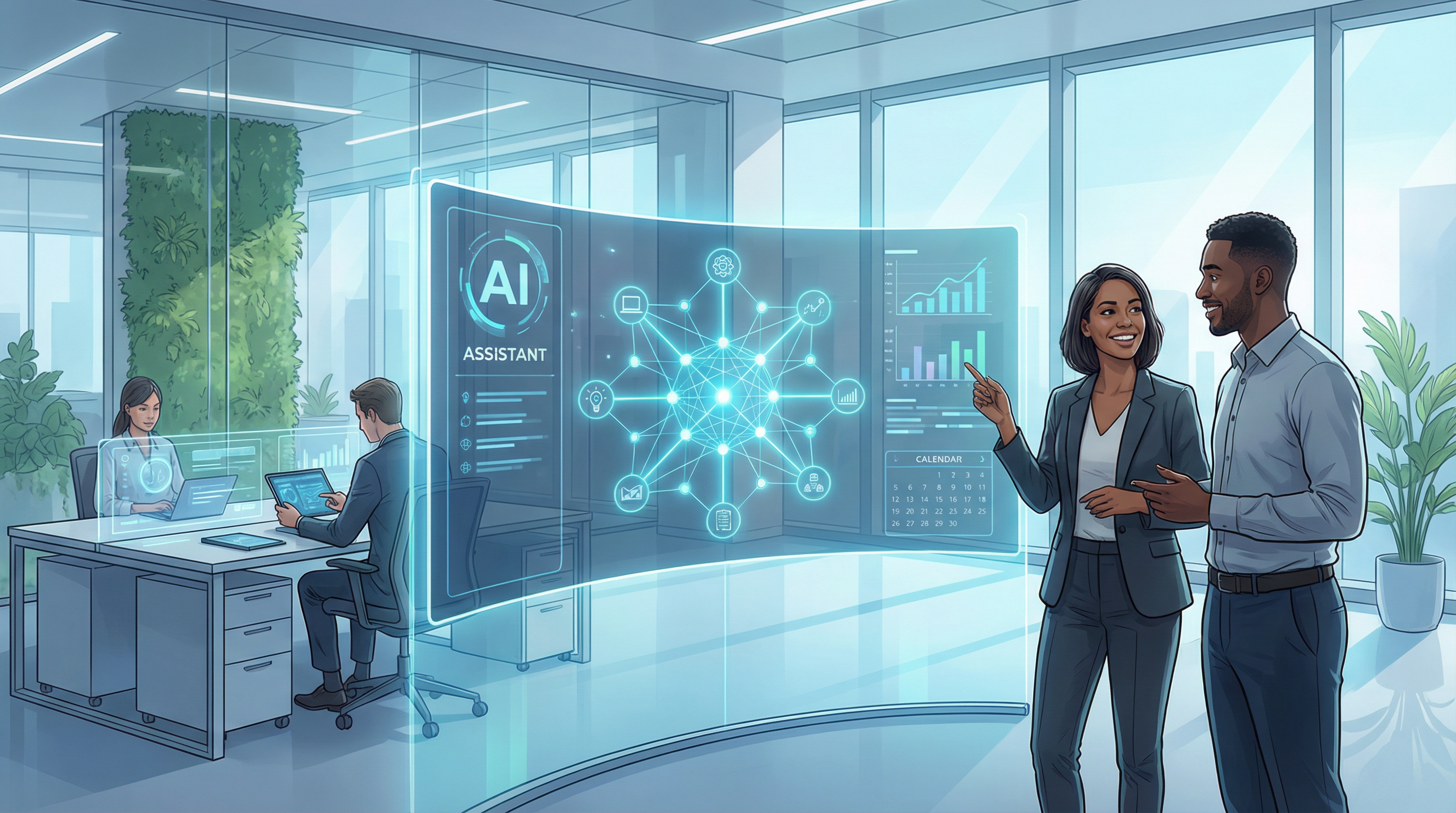 Asistente Virtual con IA: Aumenta la Productividad de tu Equipo en 50%